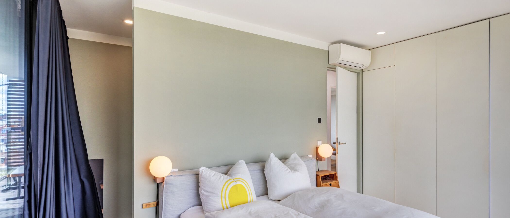 Penthouse byt München Haidhausen 03 1. ložnice 14832