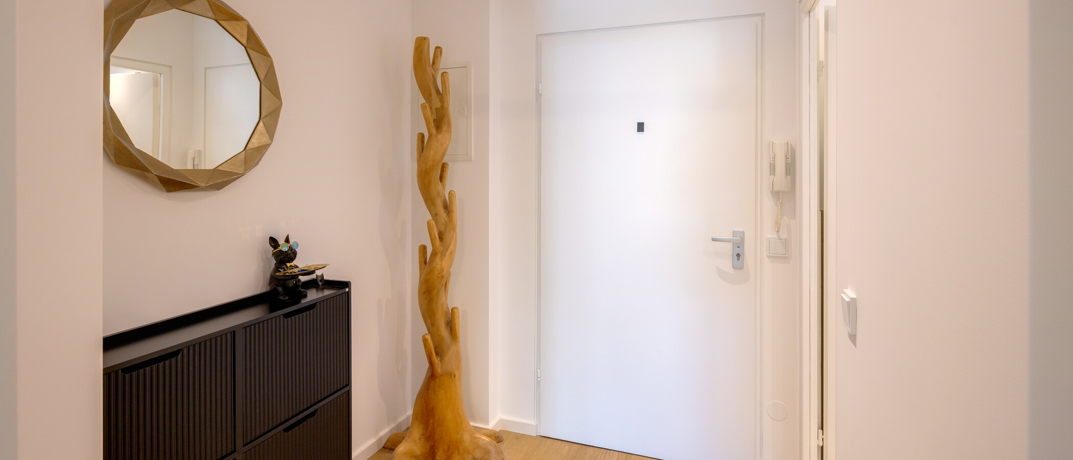 Düz München Schwabing-West 01 Koridor/koridor geçidi 14835