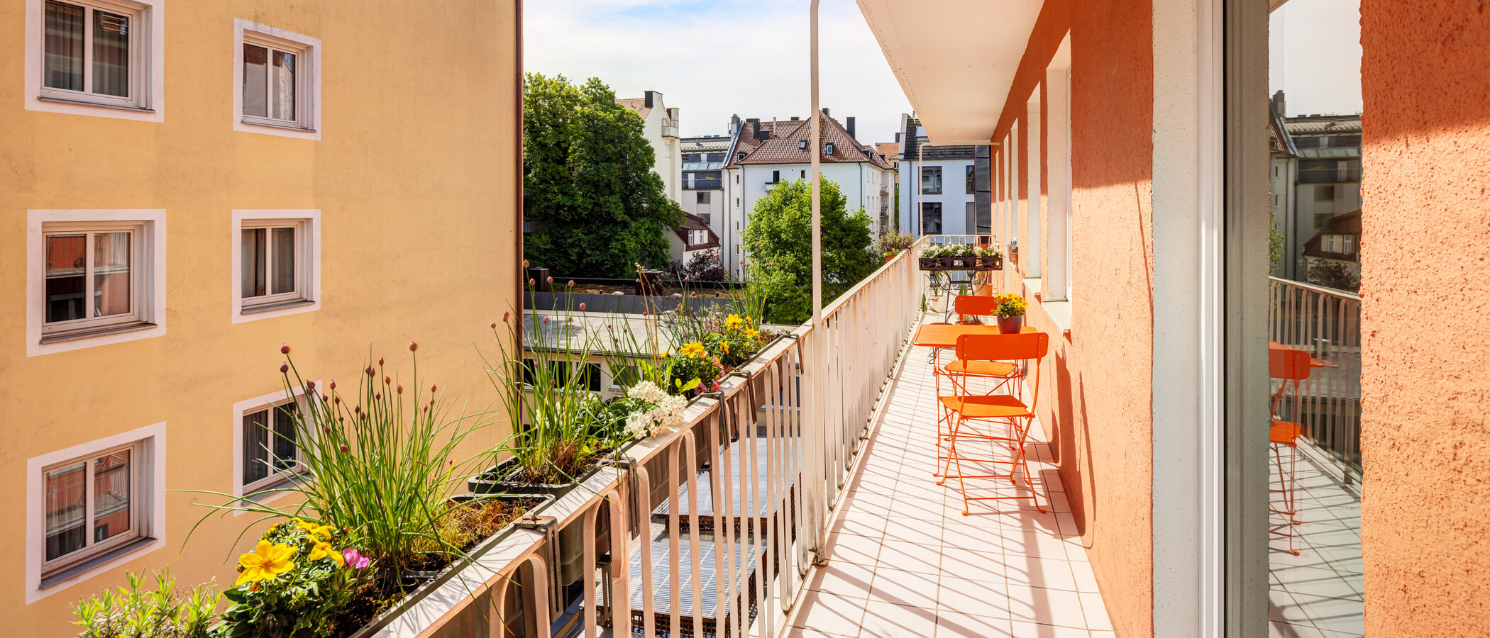 Plat München Schwabing (links der Leopoldstraße) 02 Balcon 14839