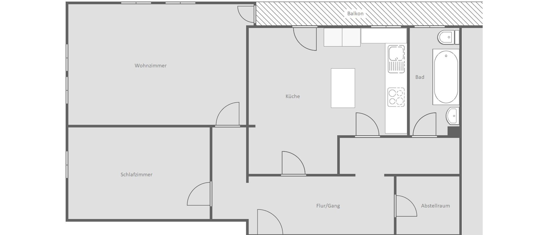 Plat München Schwabing (links der Leopoldstraße) 01 Plan de etaj 14839
