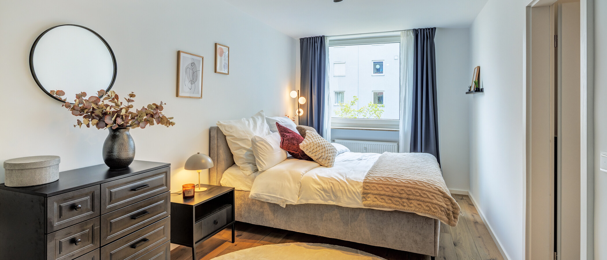 Плосък München Schwabing-West 01 Спалня 14841