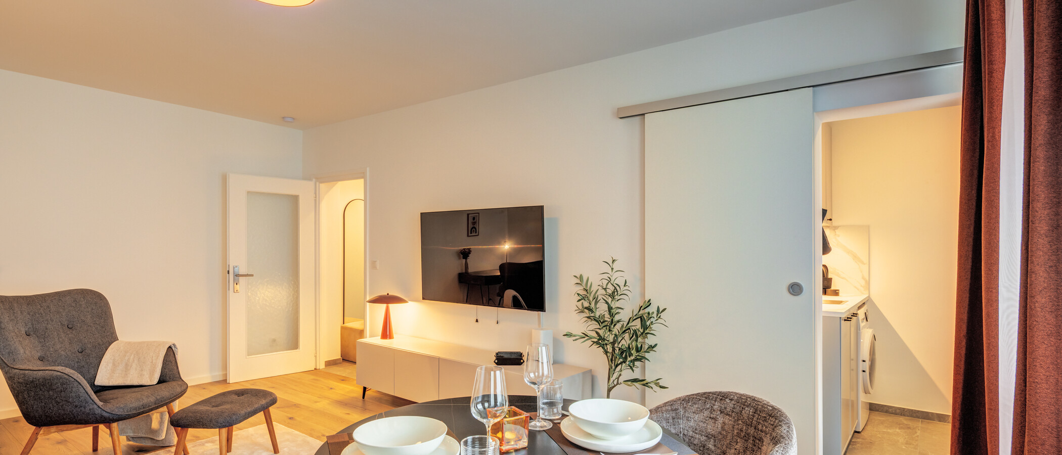 Плосък München Schwabing-West 04 Дневна зона 14841