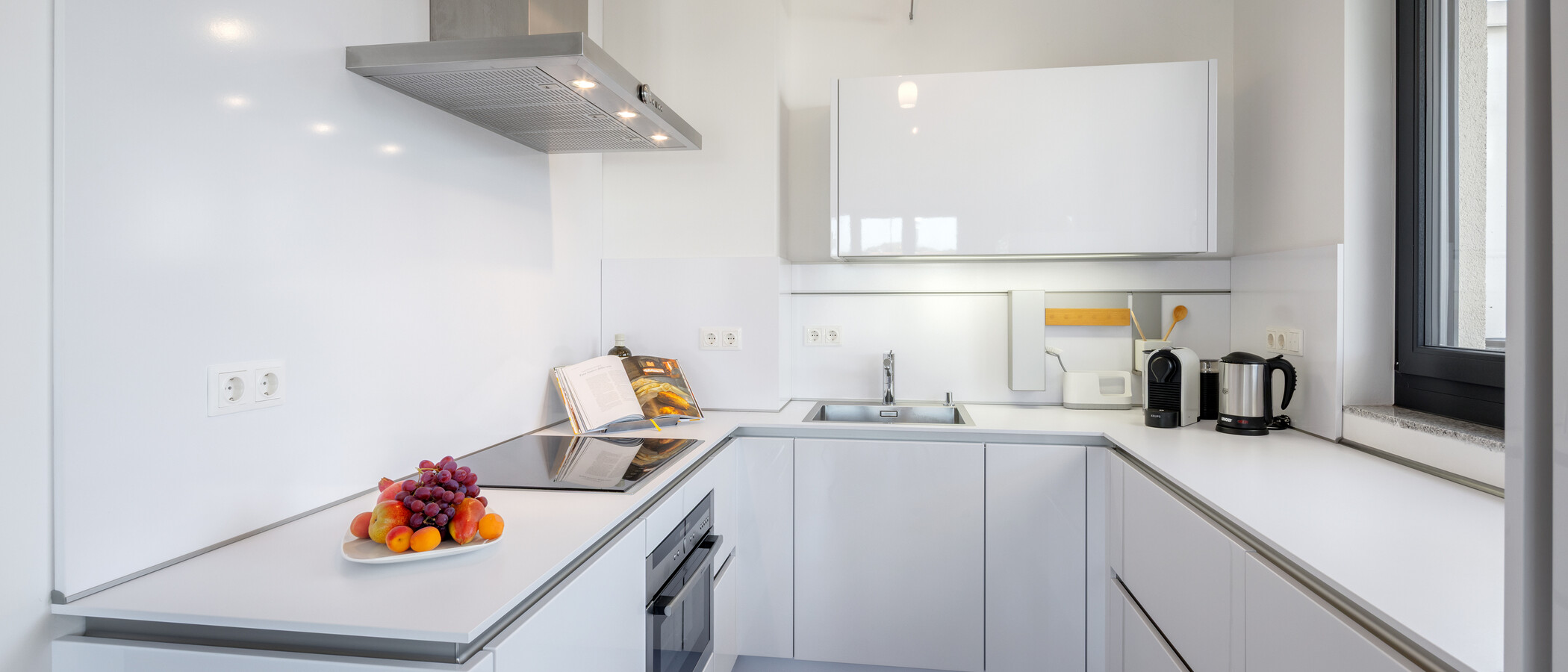 Apartament cu terasă pe acoperiș München Altbogenhausen 01 Bucătărie 14872
