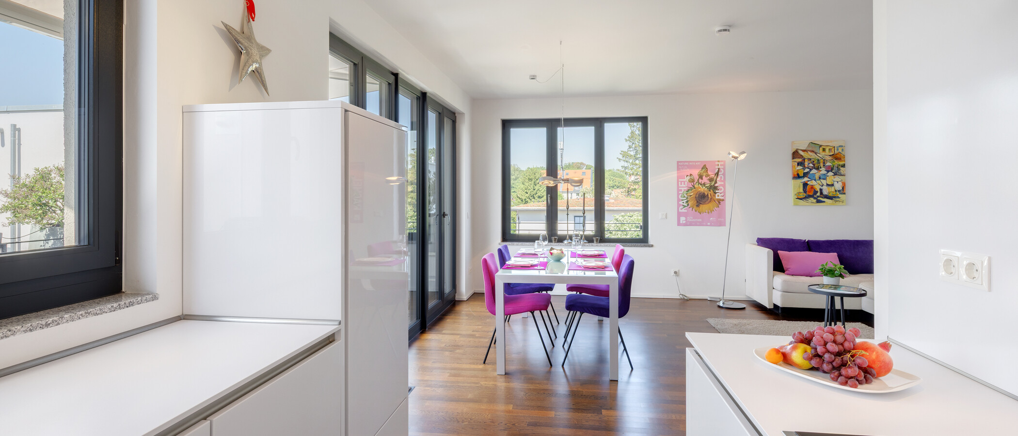 Apartament cu terasă pe acoperiș München Altbogenhausen 03 Bucătărie 14872
