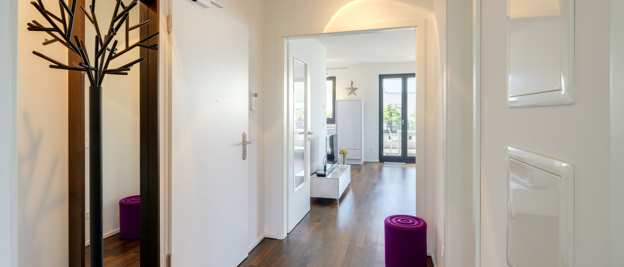 Apartament cu terasă pe acoperiș München Altbogenhausen 02 Coridor / hol 14872