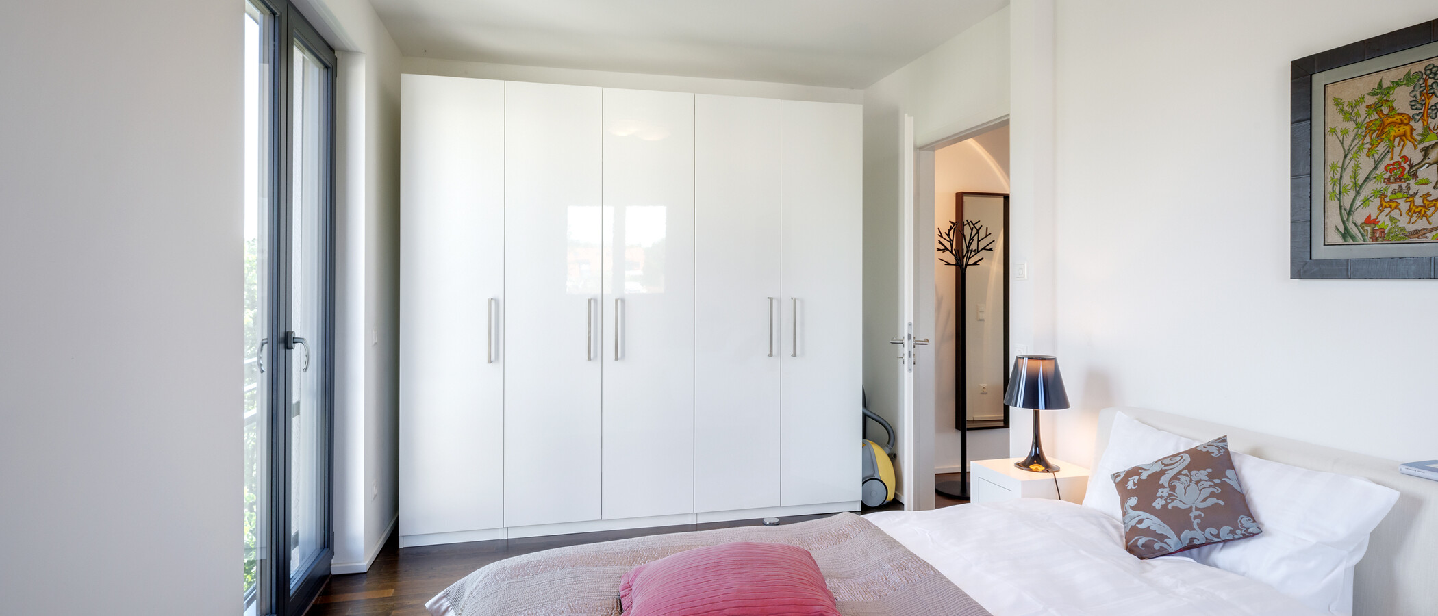 Apartament cu terasă pe acoperiș München Altbogenhausen 03 Dormitor 14872