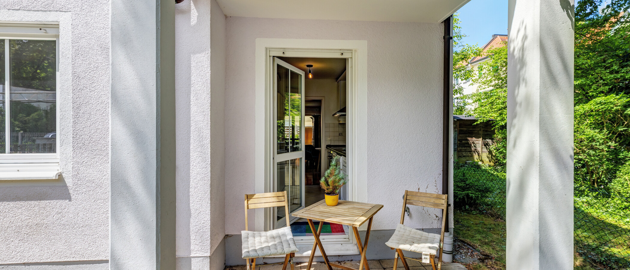 Kerti lakás München Pasing 01 2. terasz 14874