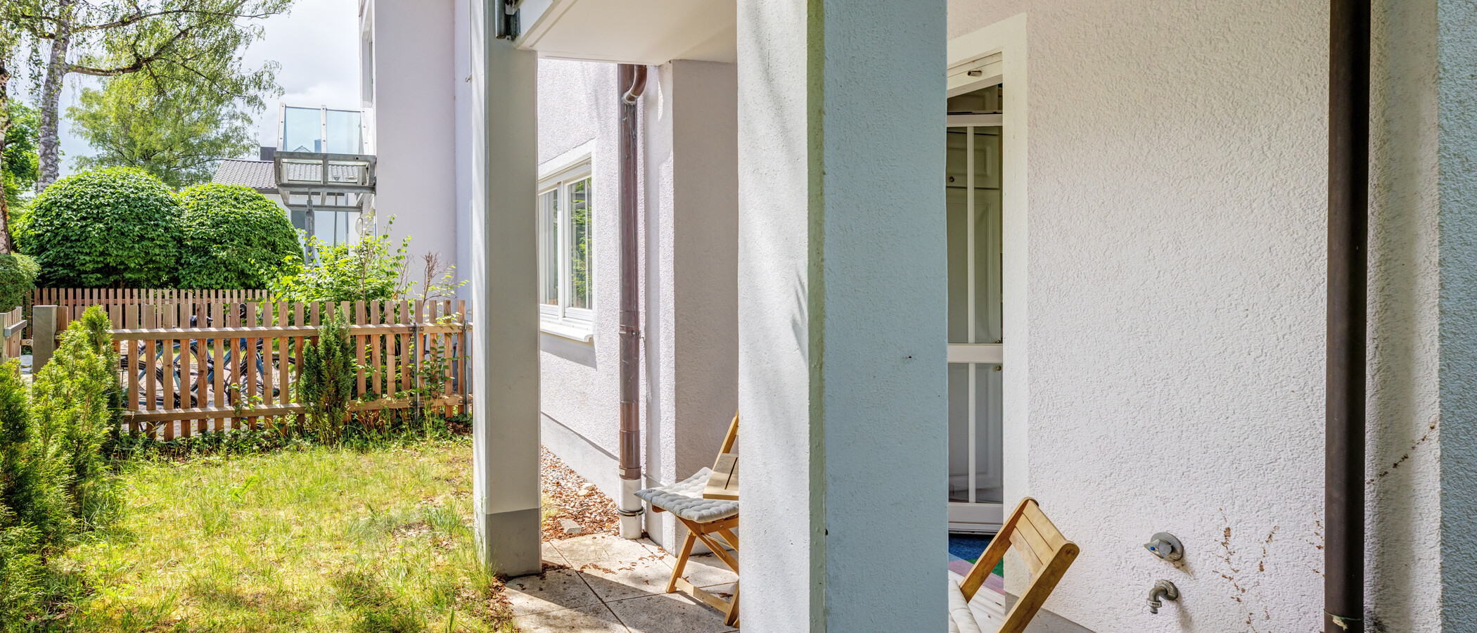 Kerti lakás München Pasing 02 2. terasz 14874