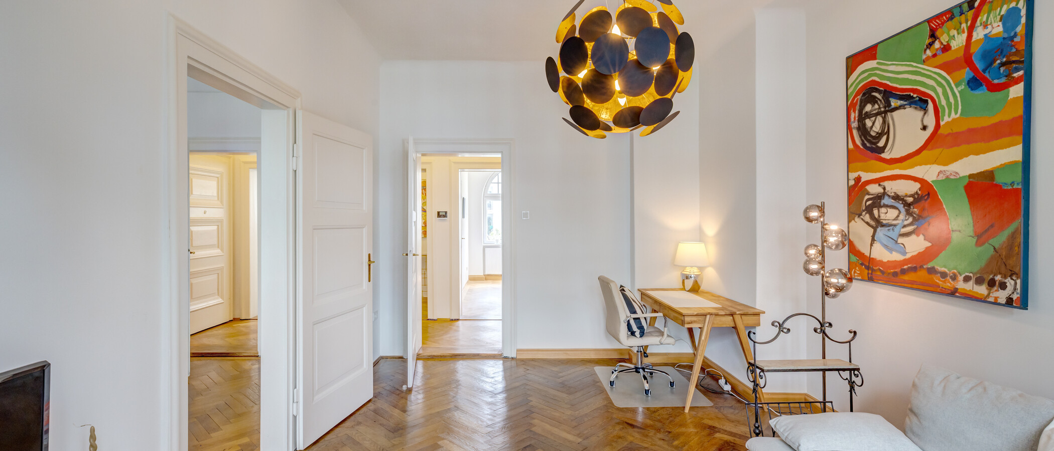 Plat München Haidhausen 03 Woonkamer 14875
