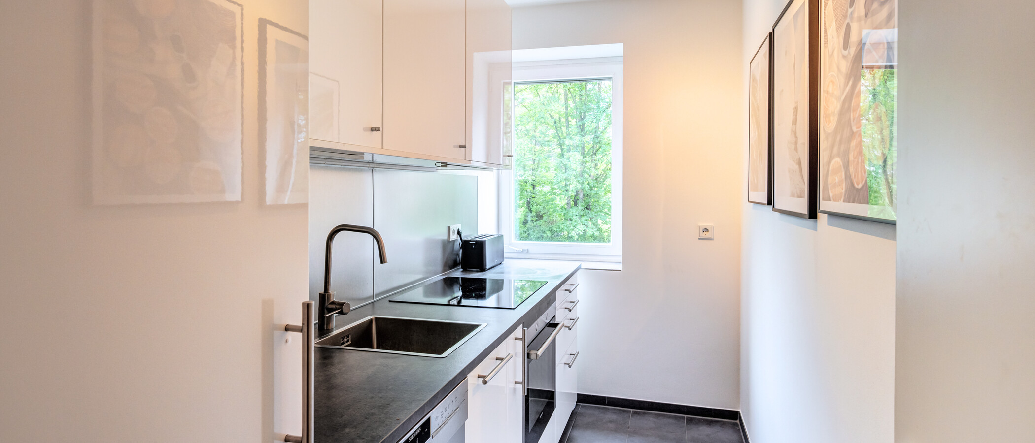 Ploché München Schwabing-West 01 Kuchyně 14885