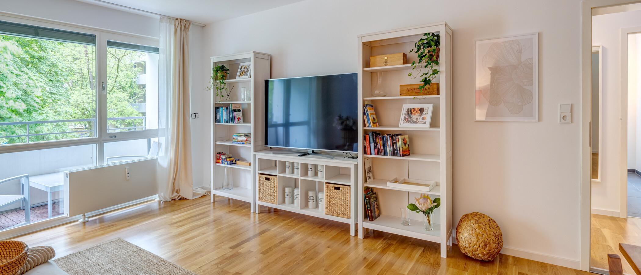 Ploché München Schwabing-West 04 Obývací pokoj 14885