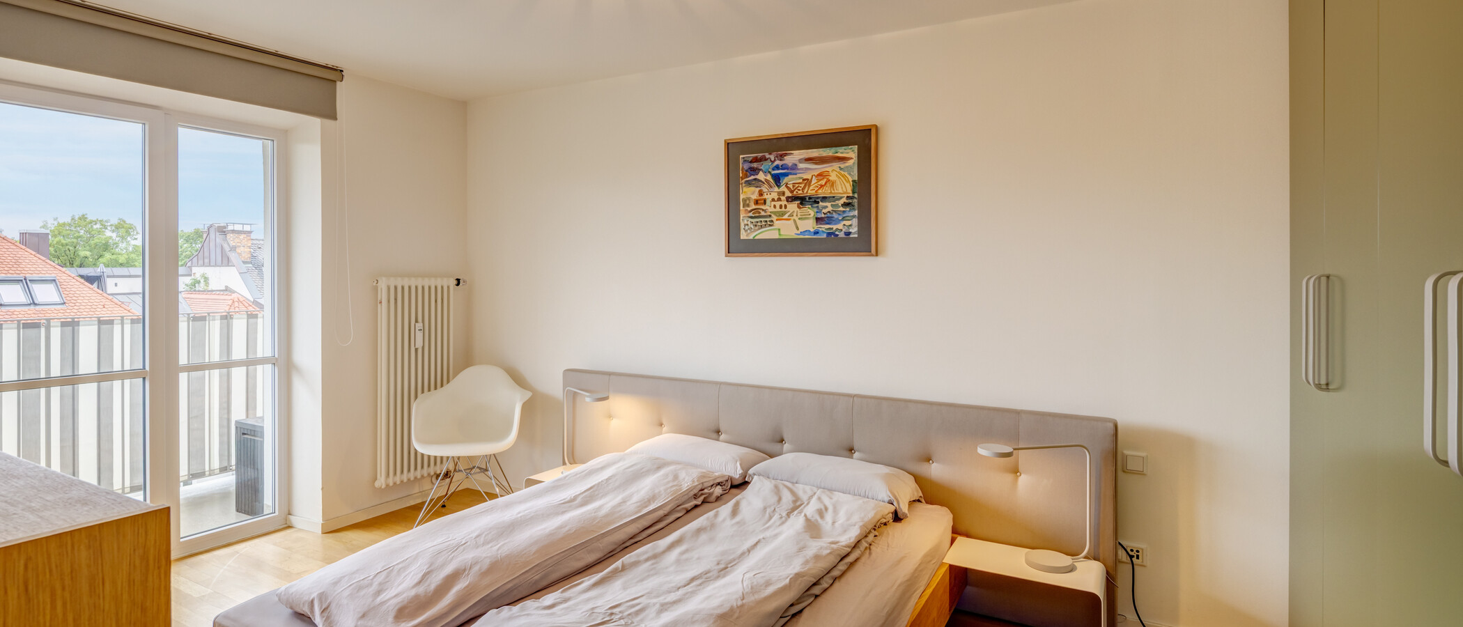 Дворівнева квартира München Schwabing 01 Спальня 14908