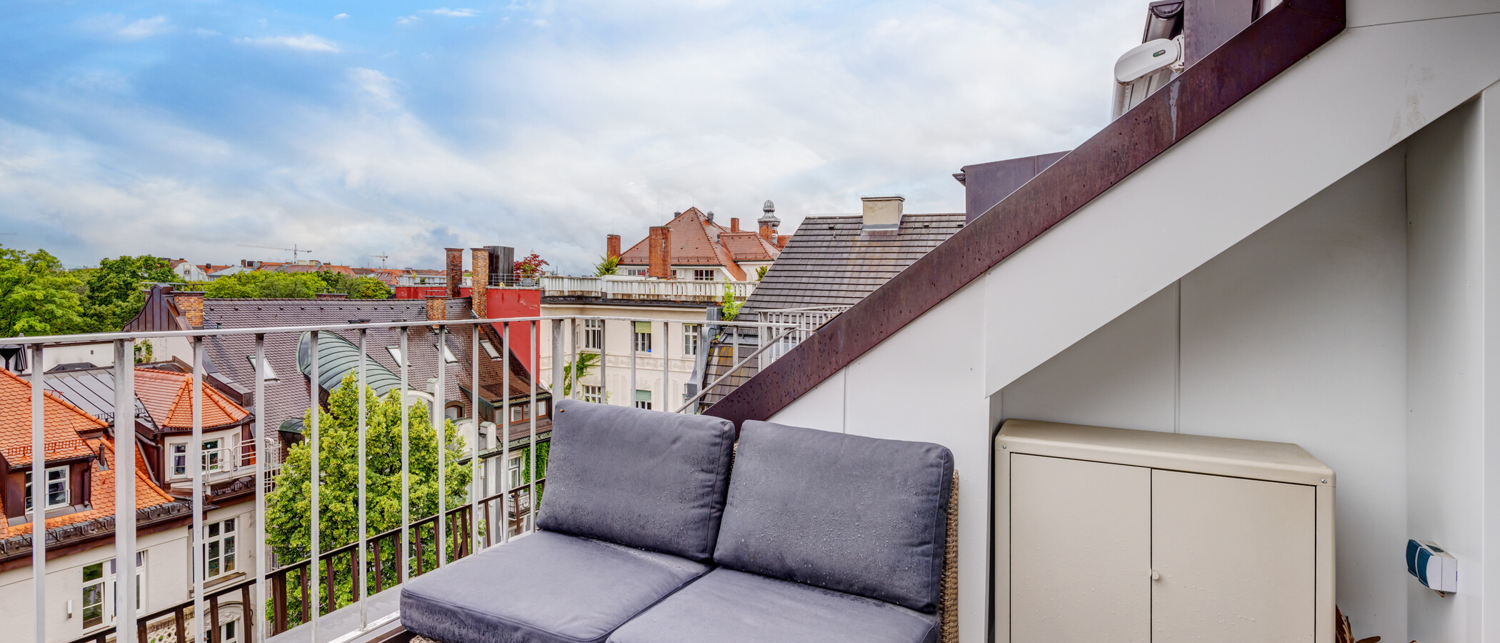 Дворівнева квартира München Schwabing 03 Тераса на даху 14908