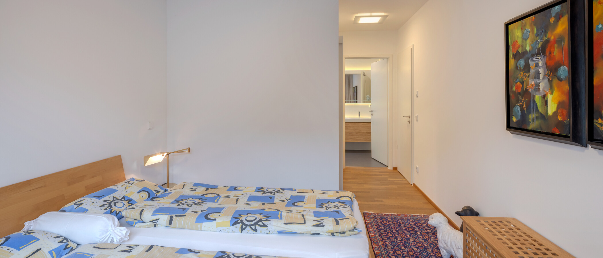 옥상 테라스 플랫 München Menterschwaige 02 침실 14914