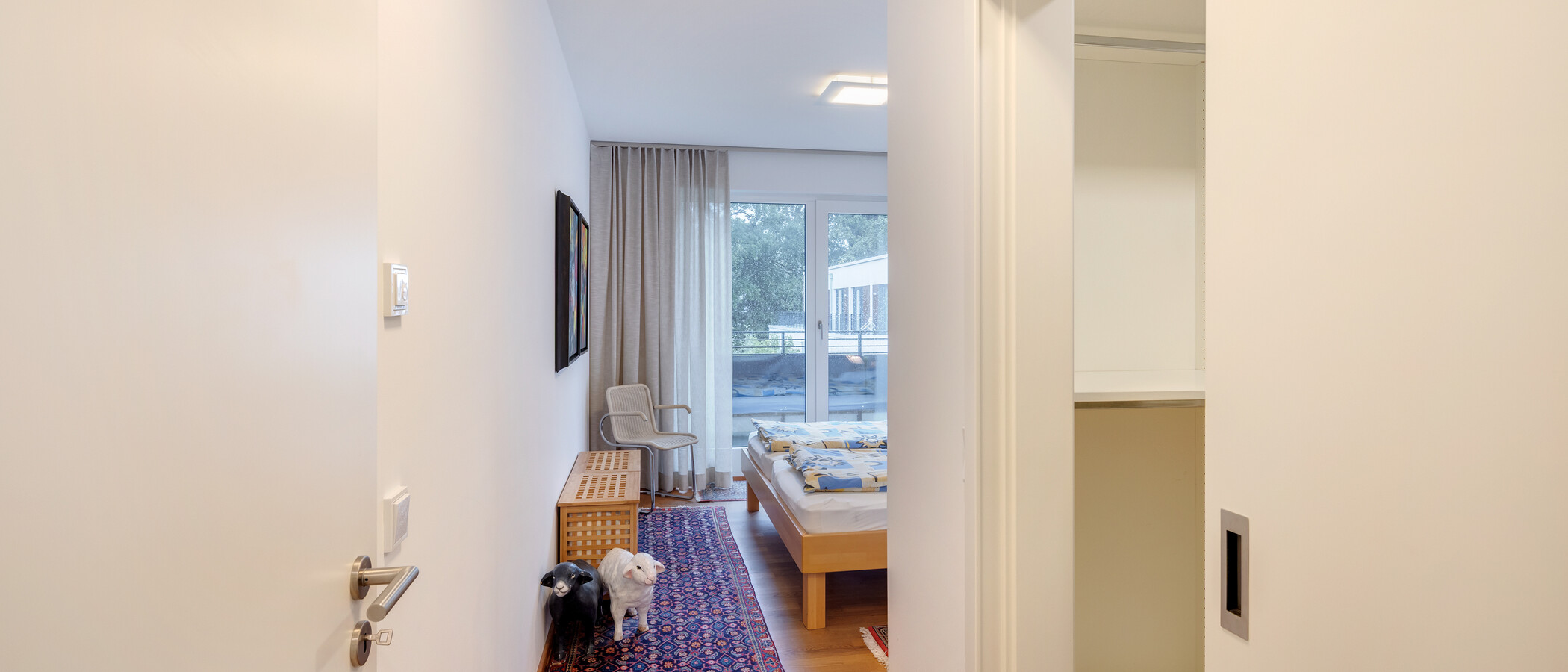 옥상 테라스 플랫 München Menterschwaige 05 침실 14914