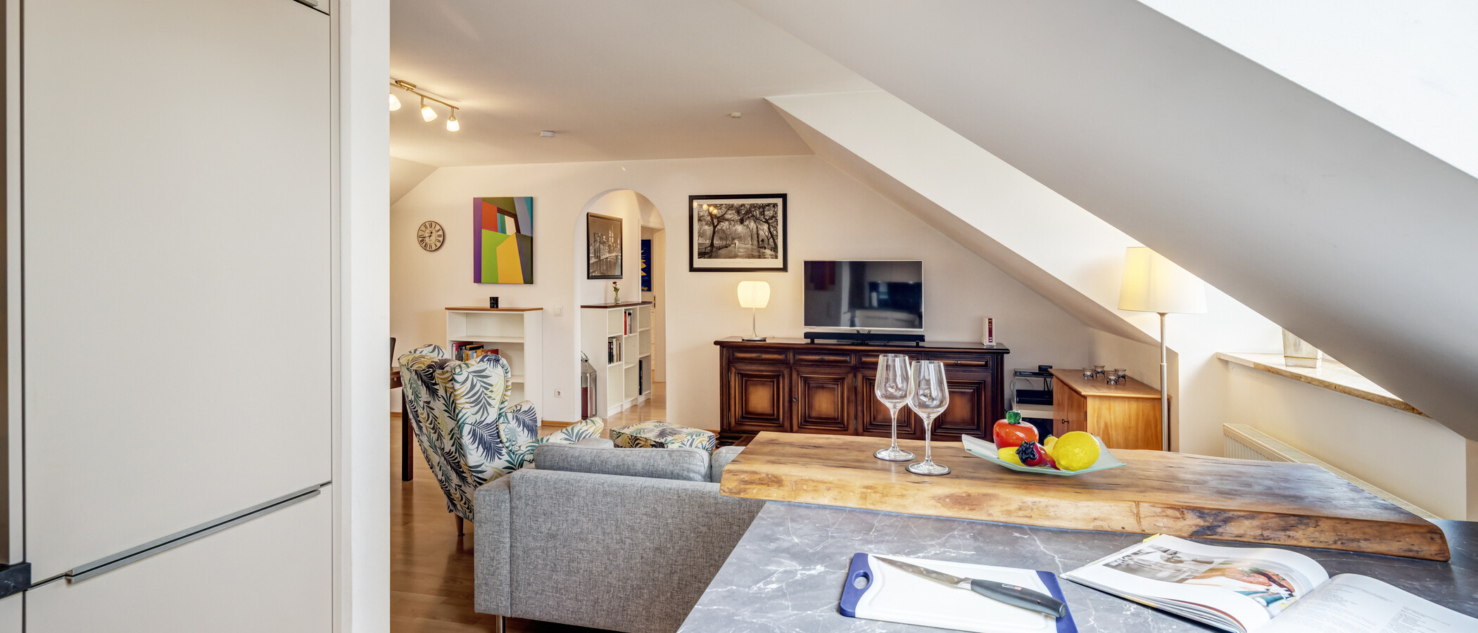 Apartamento no sótão München Obergiesing 04 Cozinha 14920