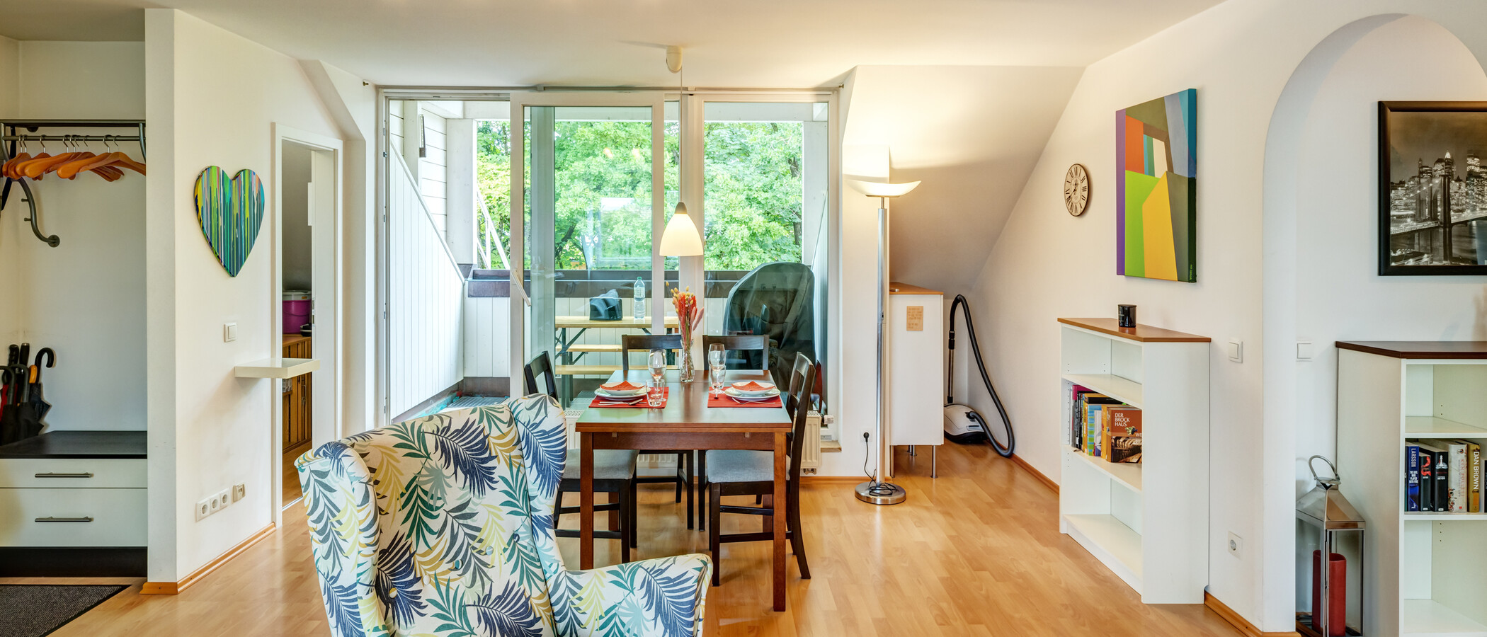 Apartamento no sótão München Obergiesing 04 Área de estar 14920