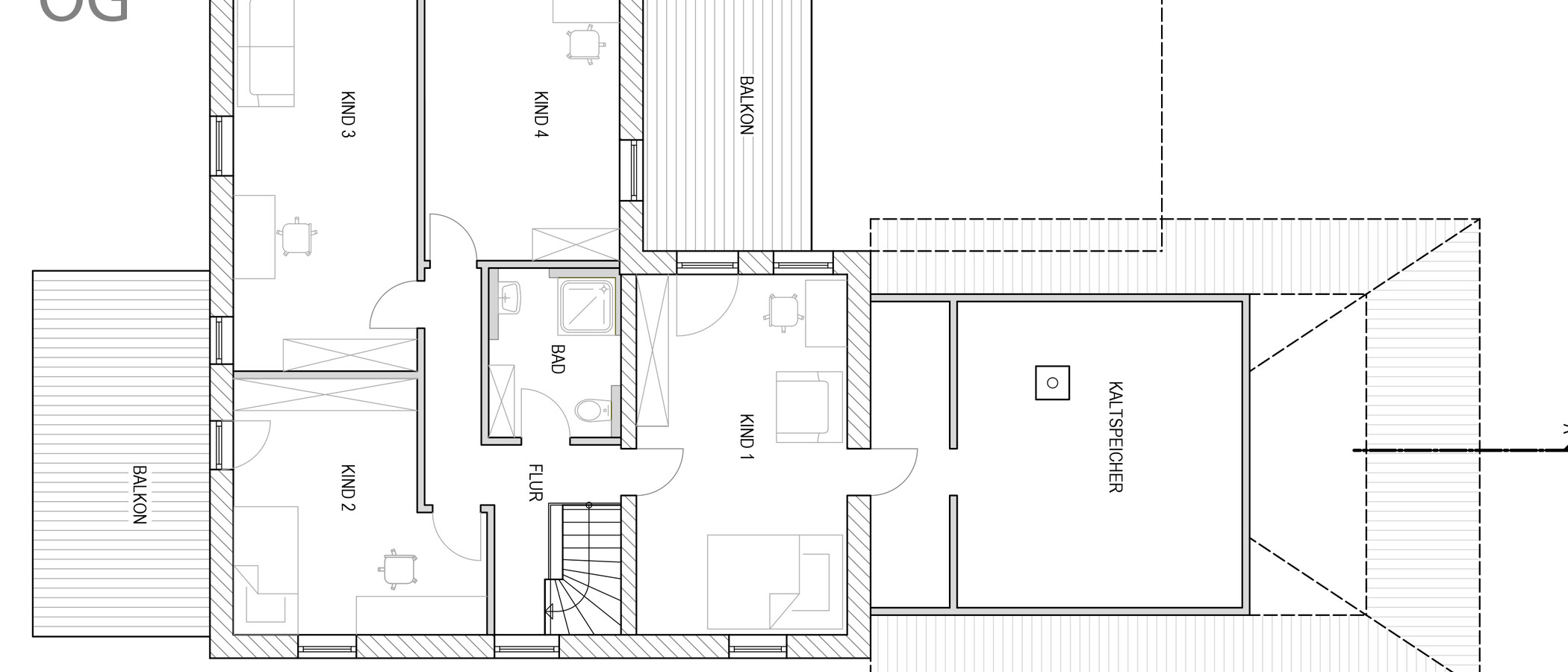 Villa Oberhaching 02 Alaprajz 14925