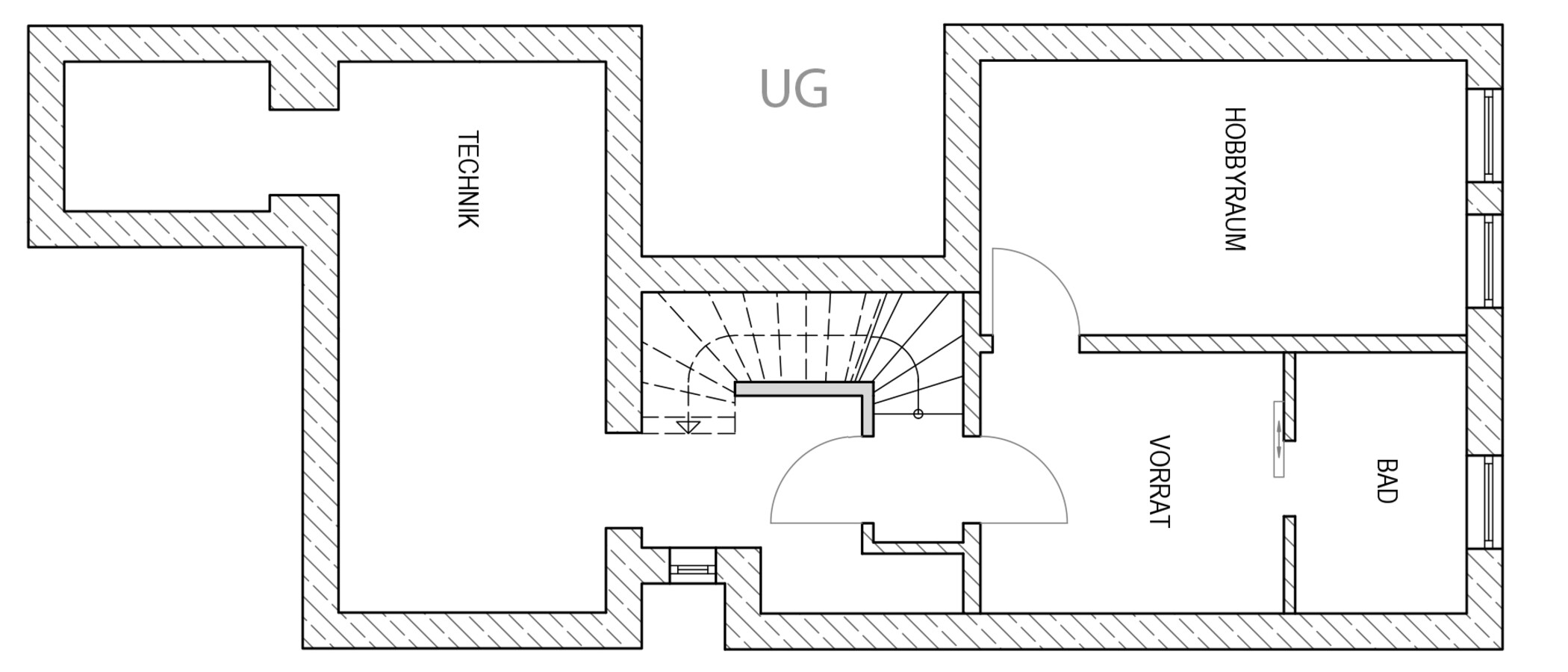 Villa Oberhaching 03 Alaprajz 14925