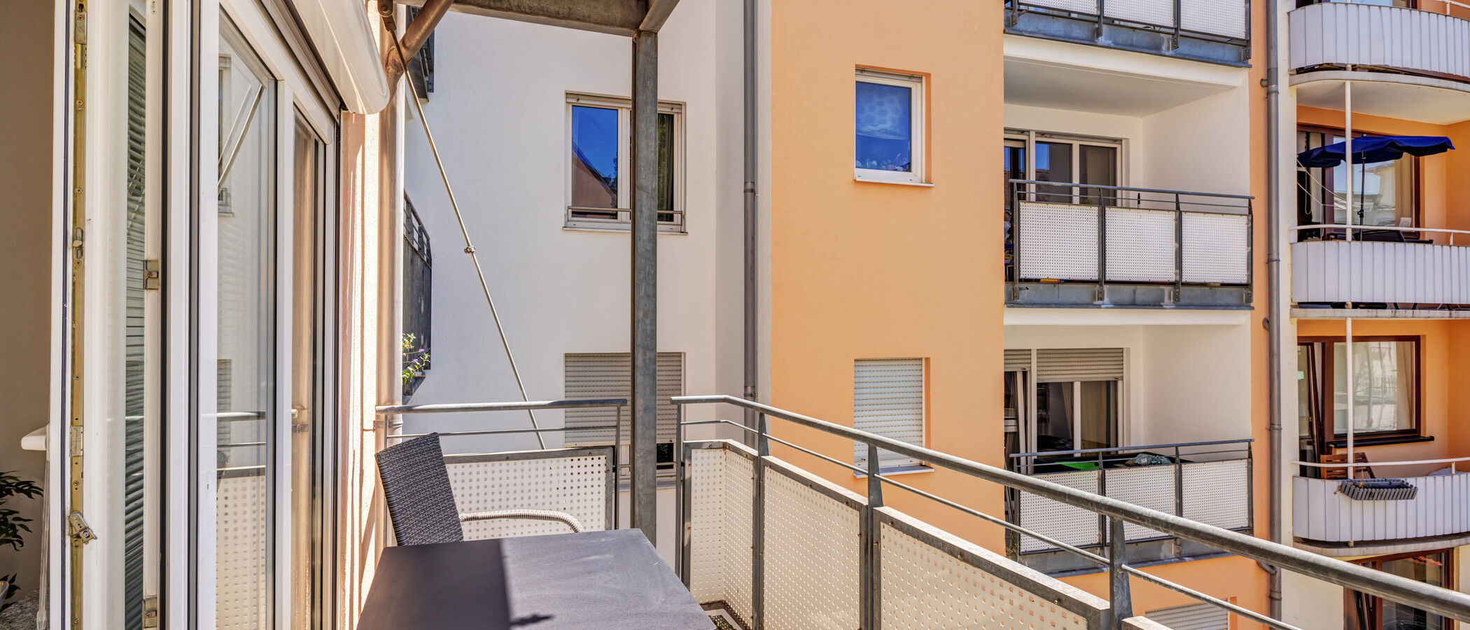 Ravna stran München Maxvorstadt 03 Balkon 14928