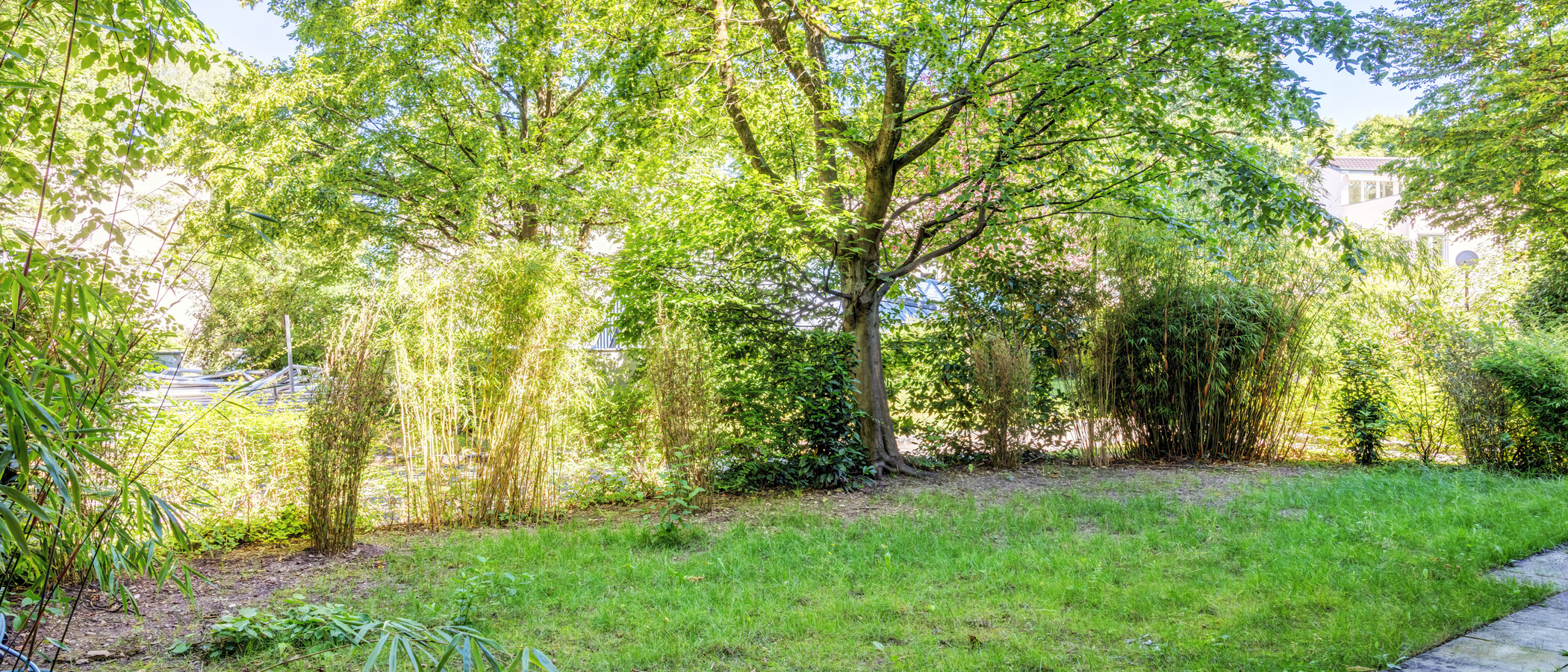 Zahradní byt München Herzogpark 01 Zahrada 14929