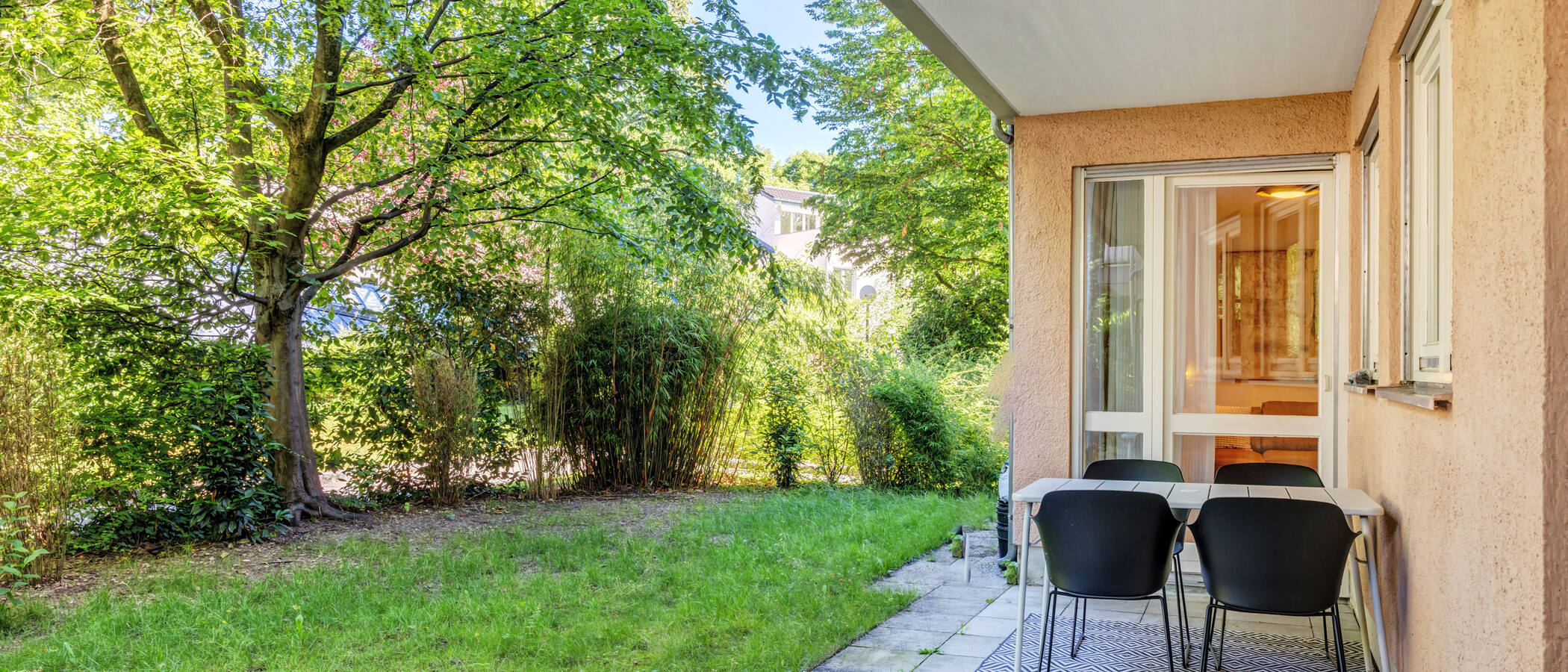 Zahradní byt München Herzogpark 02 Terasa 14929