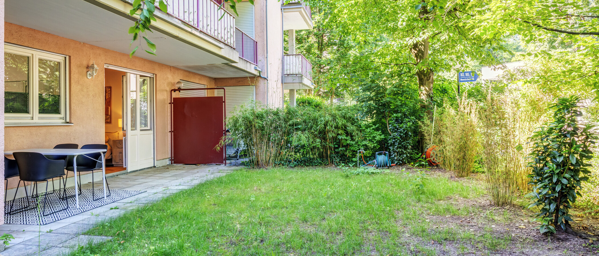 Zahradní byt München Herzogpark 03 Terasa 14929