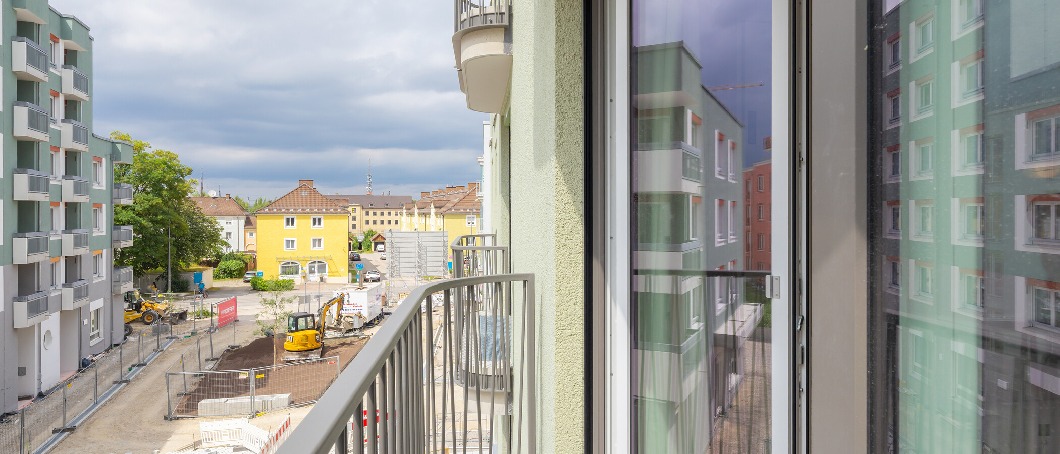 플랫 München Berg am Laim 02 발코니 14935