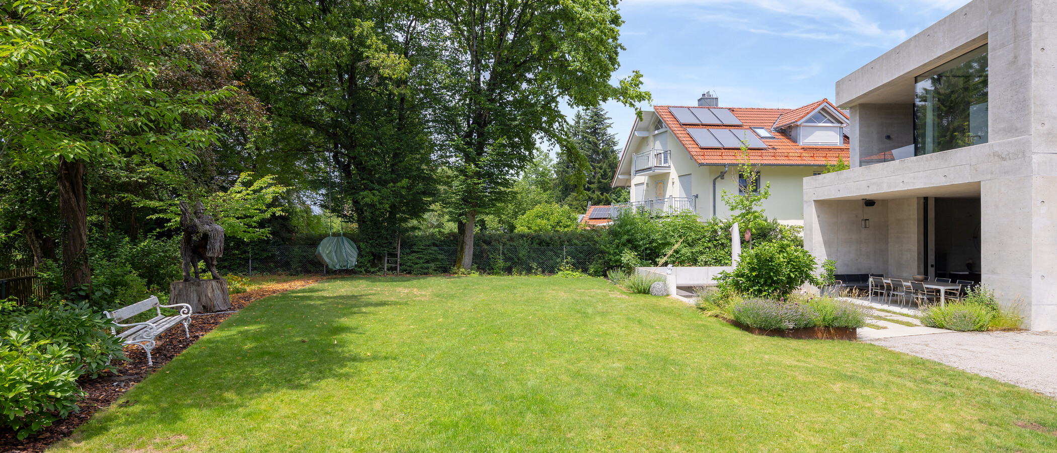 Vila München Harlaching 01 Zahrada 14944
