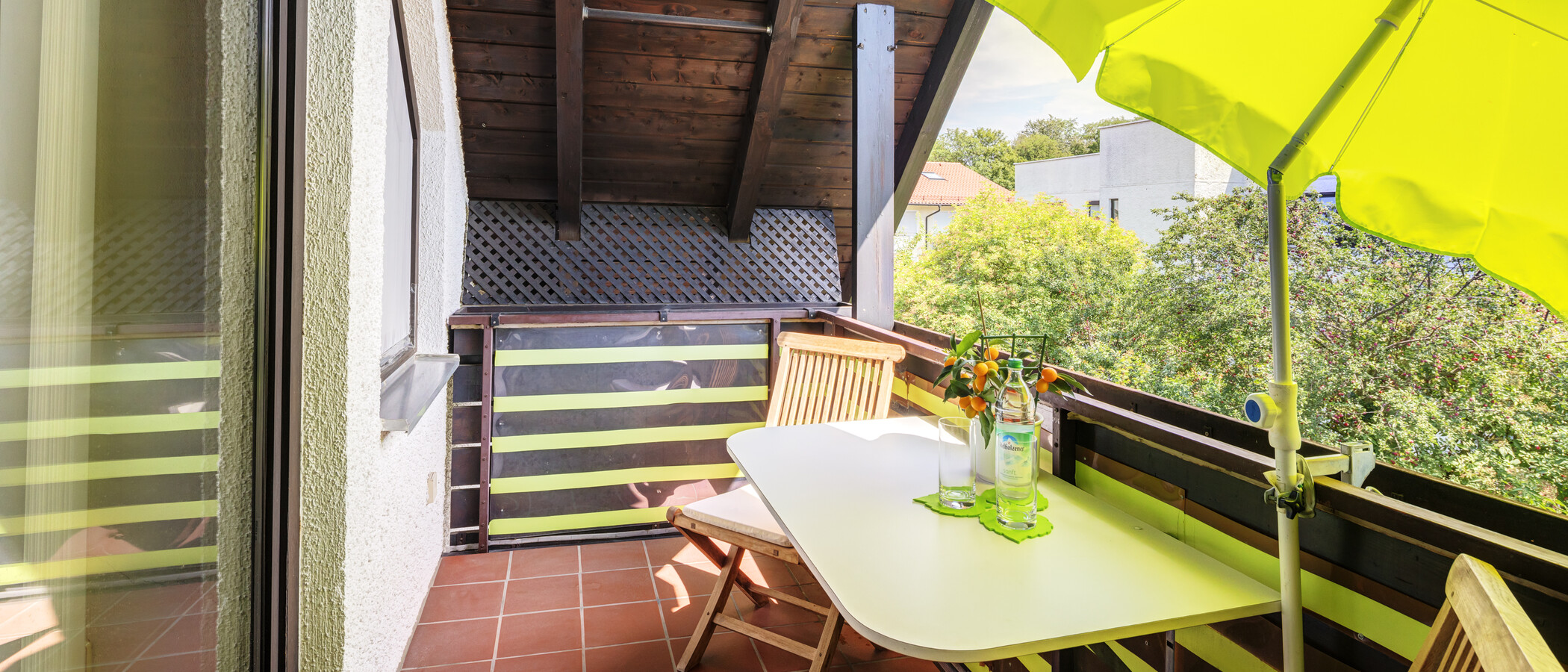 Podkrovní byt Germering 02 Balkon 14946