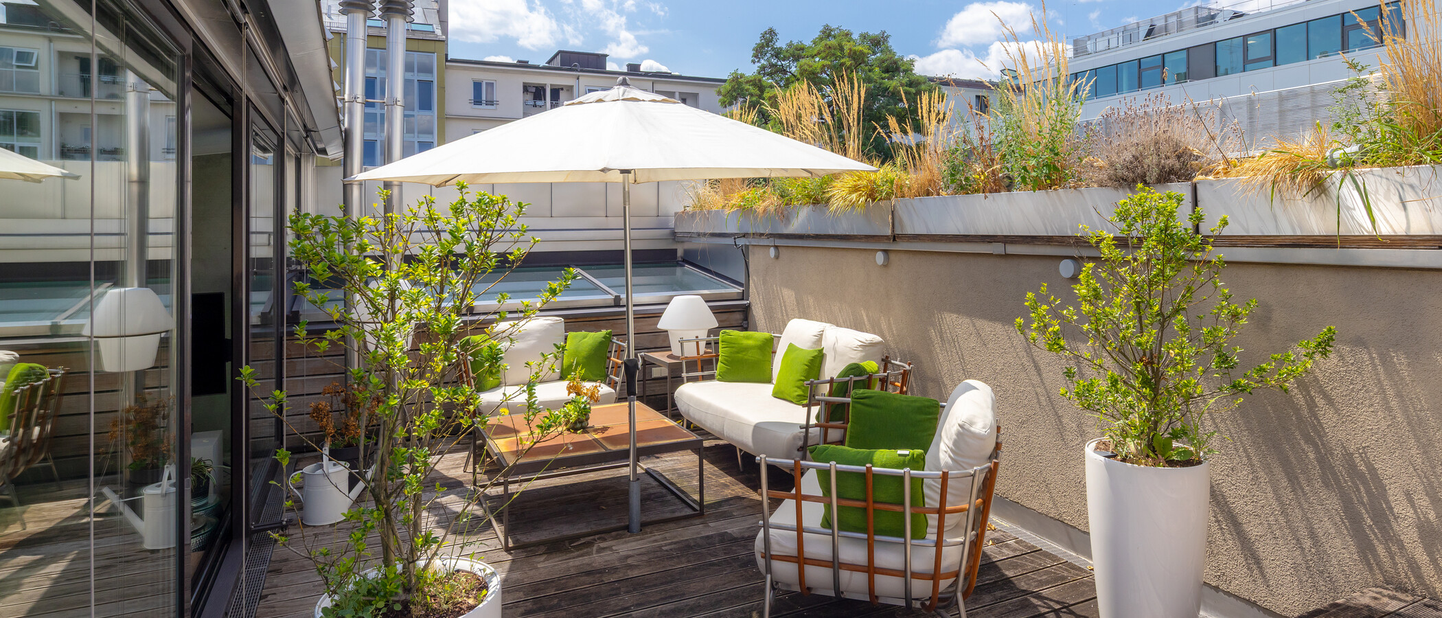 Městský dům München Maxvorstadt 02 Střešní terasa 14950