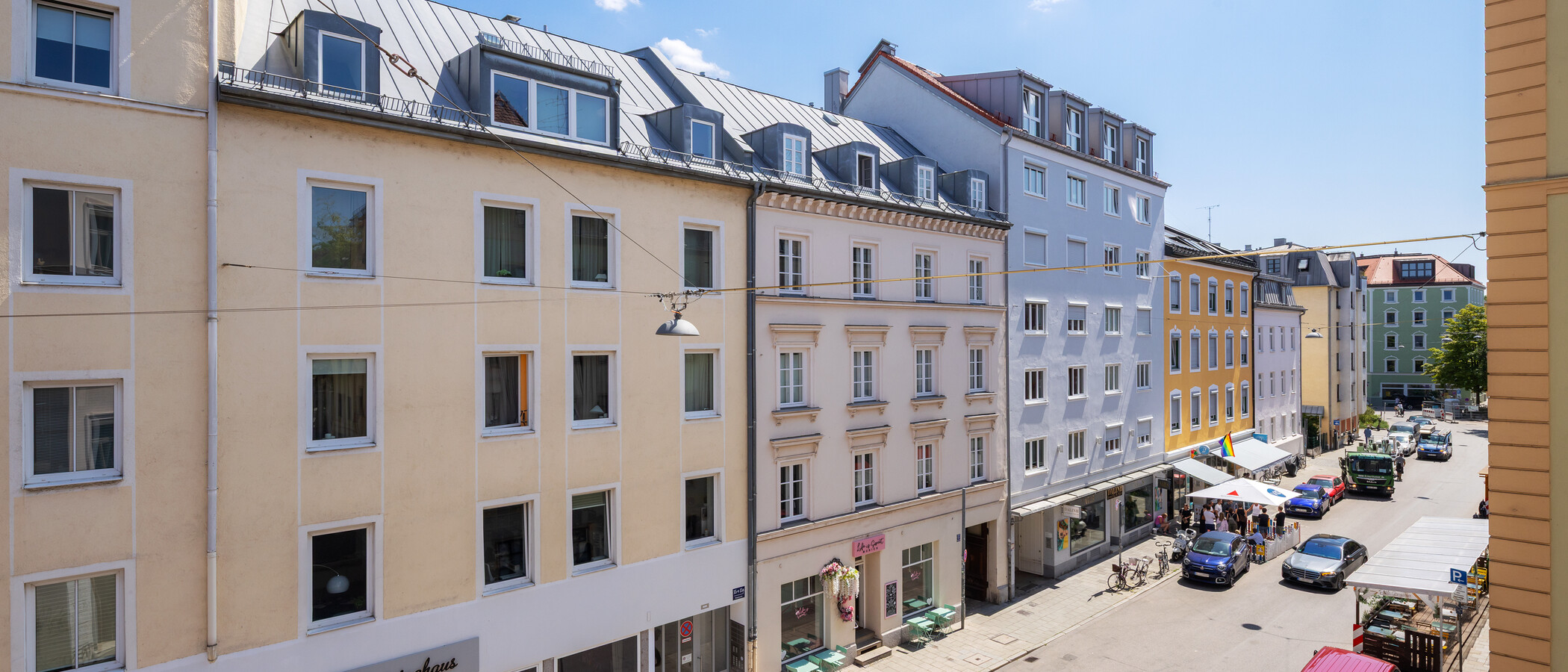 Ravna stran München Glockenbachviertel 03 Oglejte si 14967