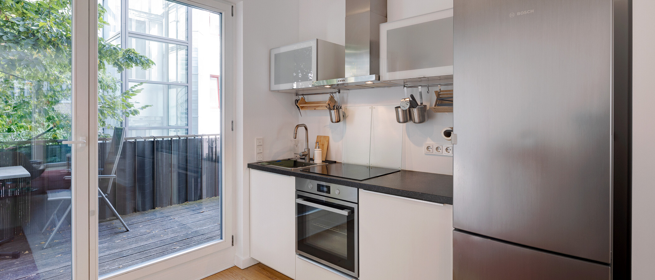 Flat München Maxvorstadt 01 Kjøkken 14968