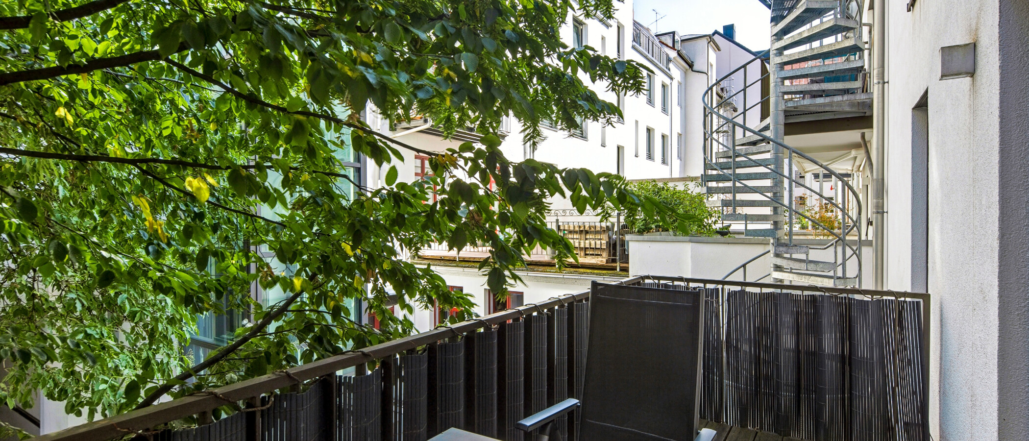 Flat München Maxvorstadt 02 Balkong 14968