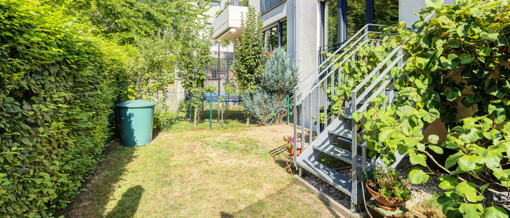 Mezonetový byt München Oberföhring 02 Zahrada 14969