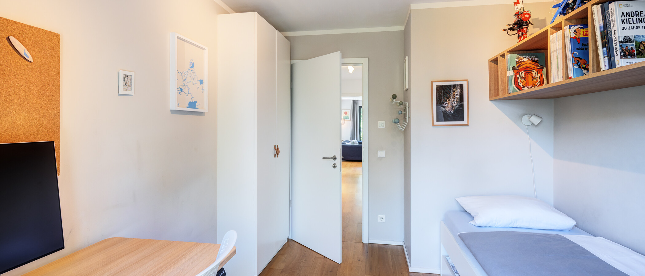 Mezonetový byt München Oberföhring 03 2. ložnice 14969