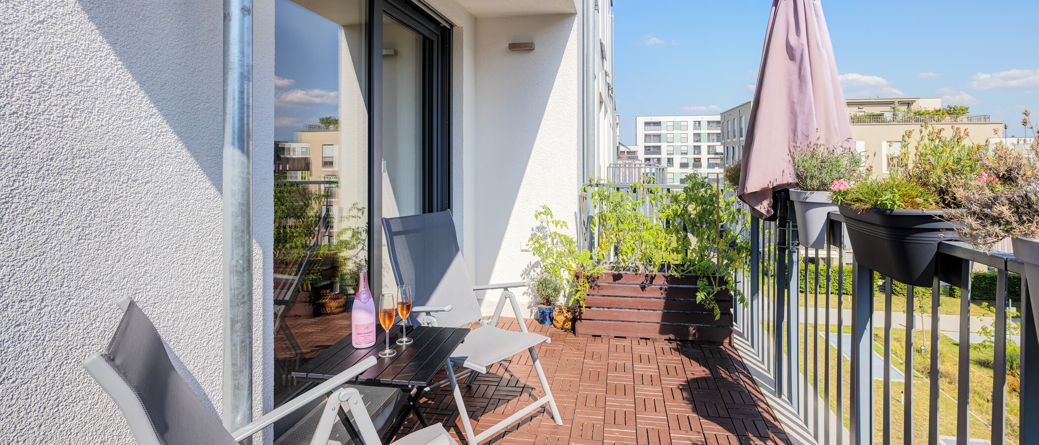 Плосък München Neuaubing 01 Балкон 14970