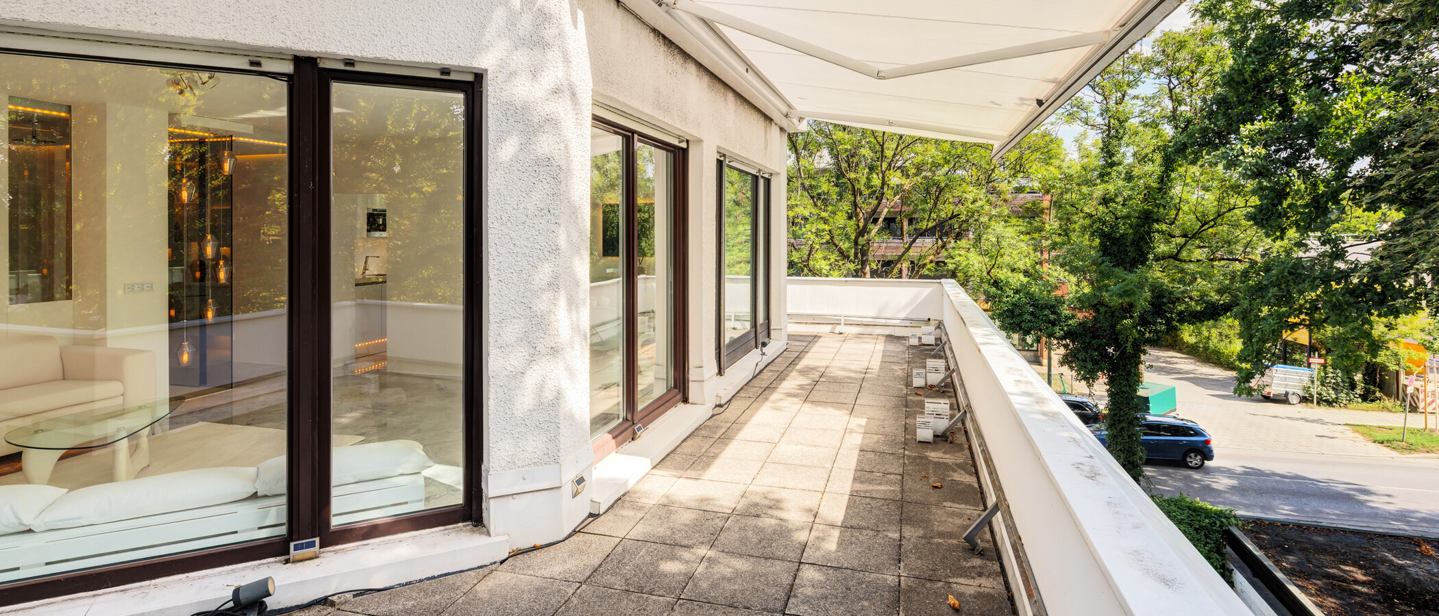 Penthouse lakás München Bogenhausen 03 Tetőterasz 14972