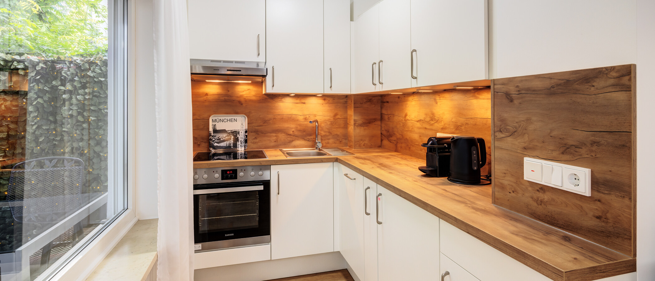 Επίπεδη München Parkstadt Solln 01 Κουζίνα 14974