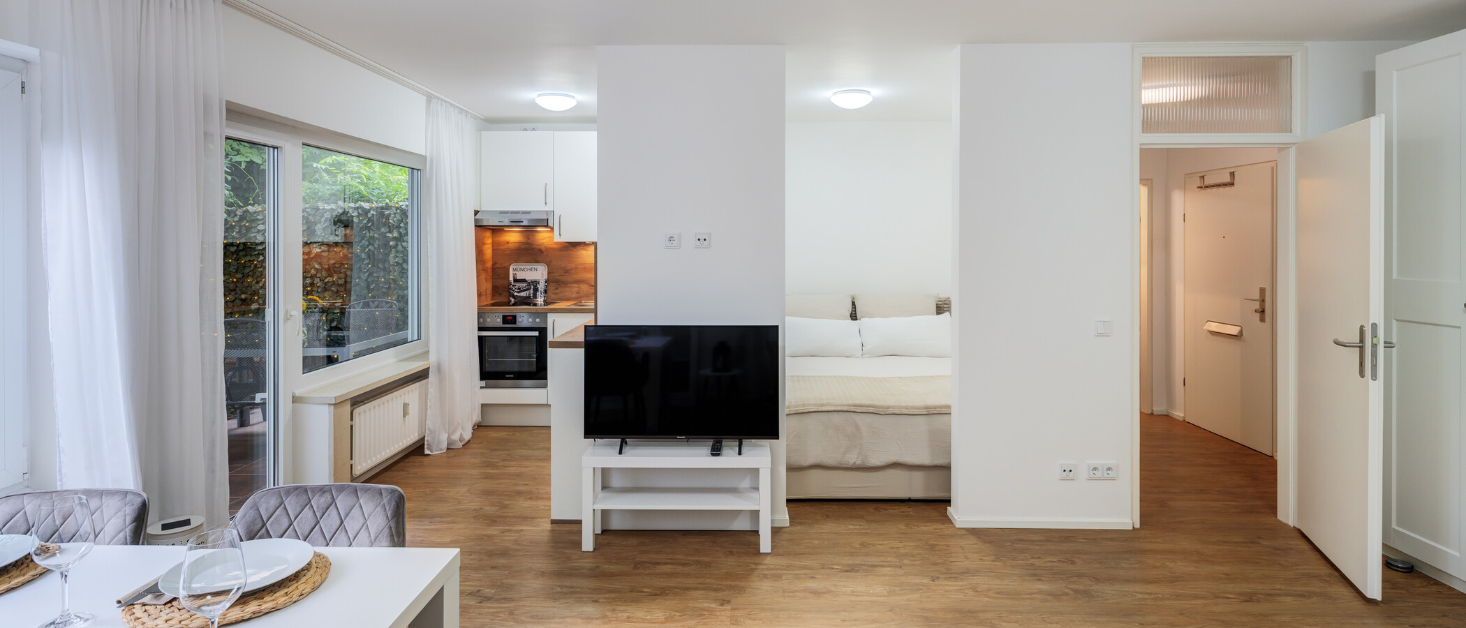 Επίπεδη München Parkstadt Solln 04 Καθιστικό 14974