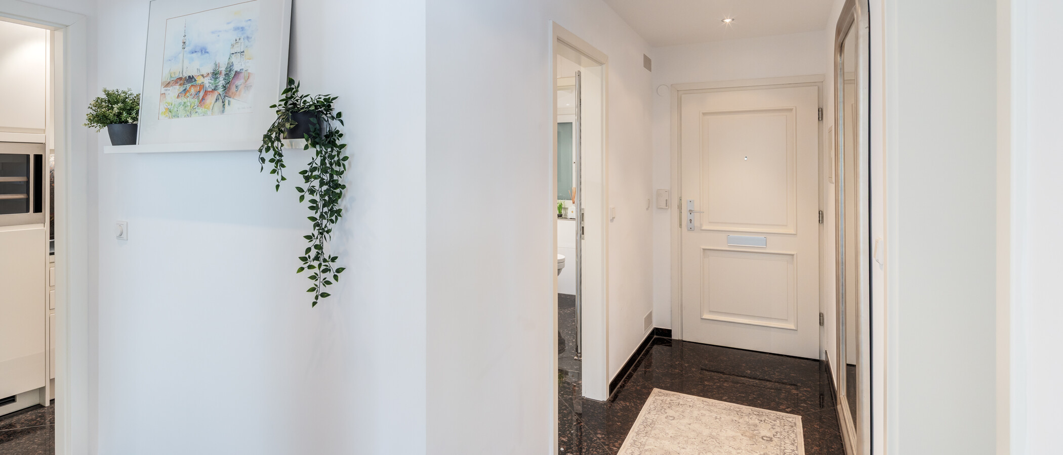 Επίπεδη München Schwabing-West (rund um den Hohenzollernplatz) 01 Διάδρομος/διάδρομος 14976