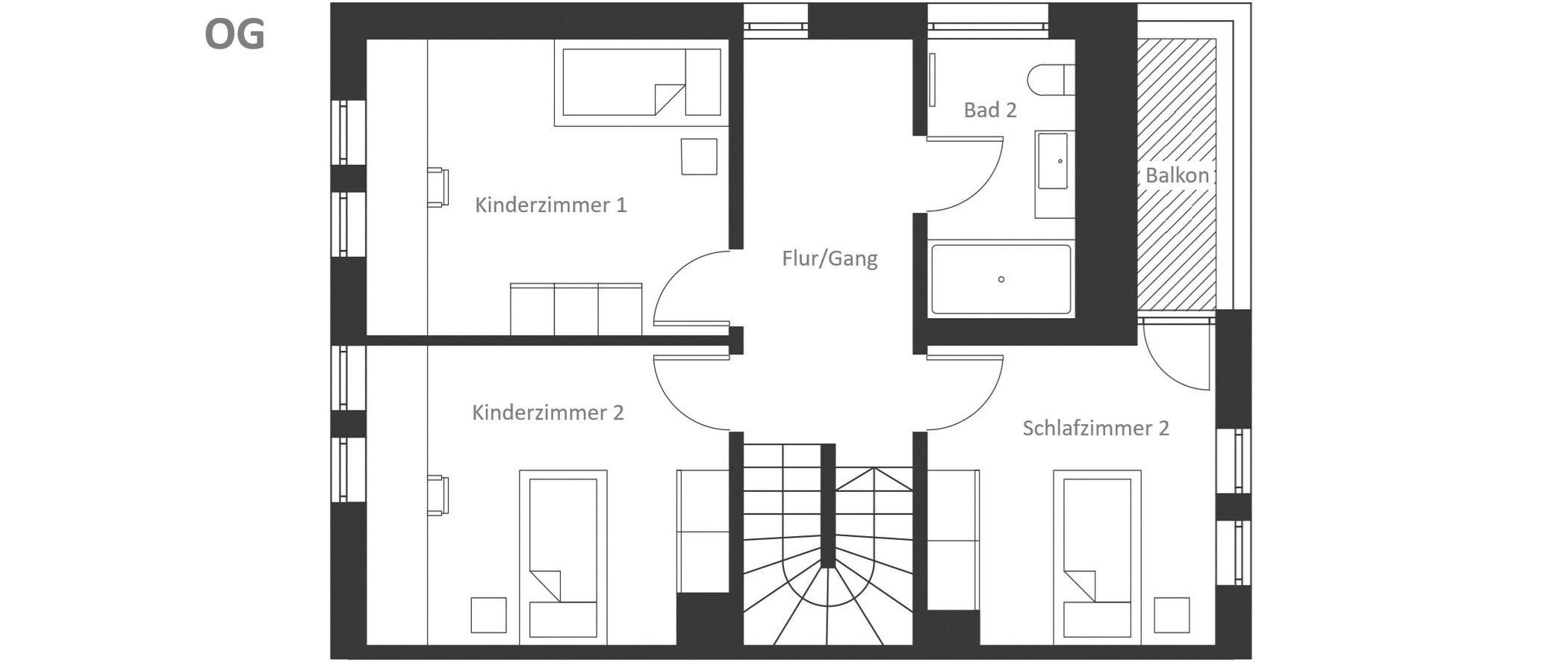 Casa geminada Herrsching am Ammersee 02 Planta baixa 14978