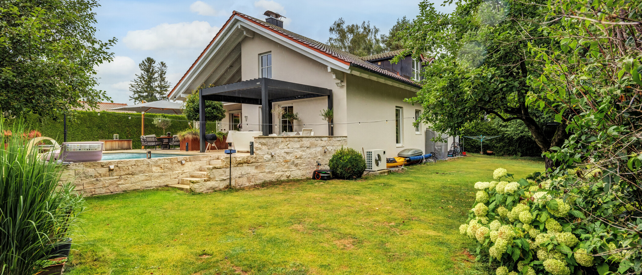 Samostojna hiša Feldafing 02 Vrt 14981