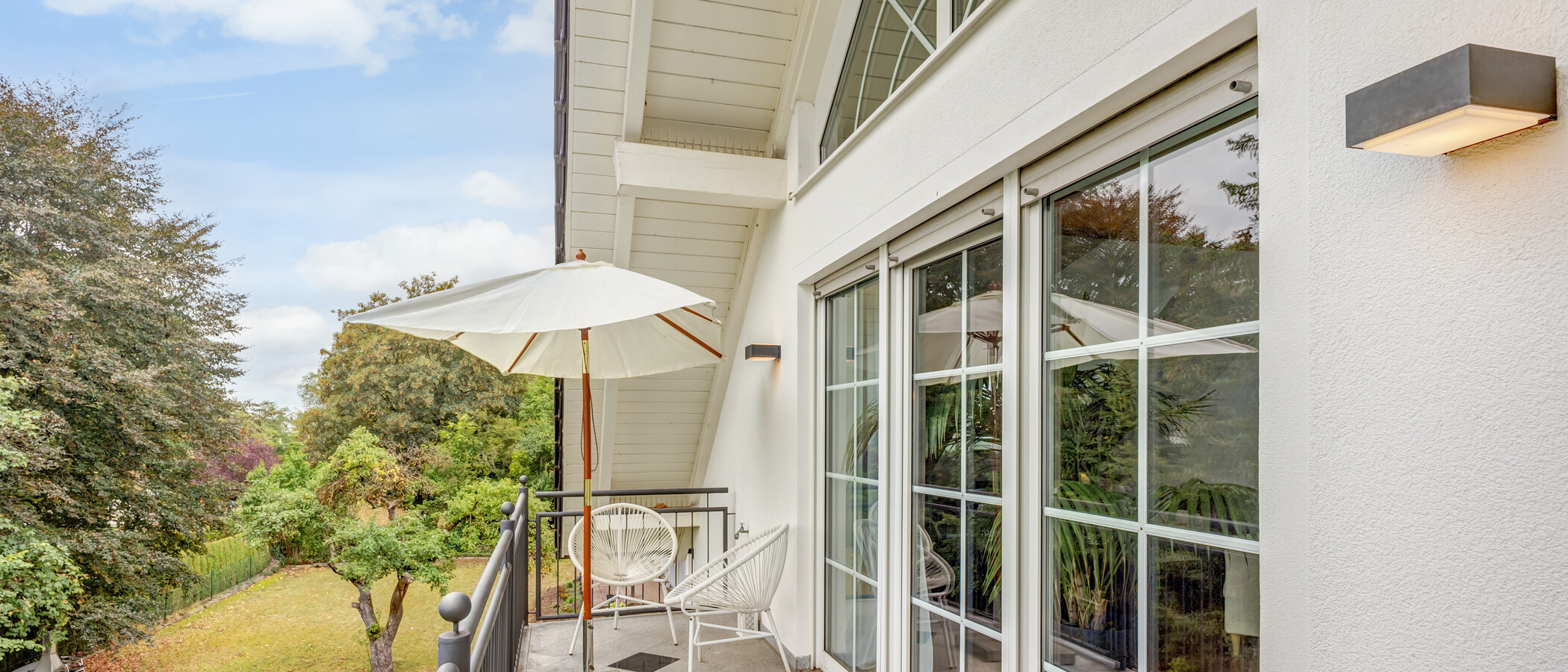 Podkrovní byt München Untermenzing 02 Balkon 14986