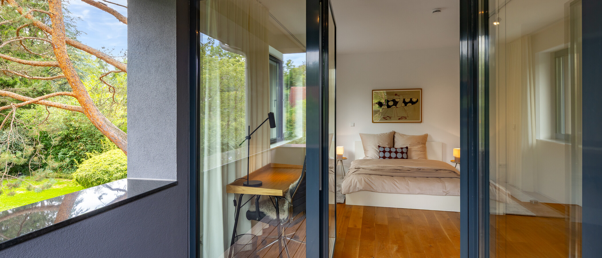 Önálló ház München Untermenzing 02 Loggia 14987