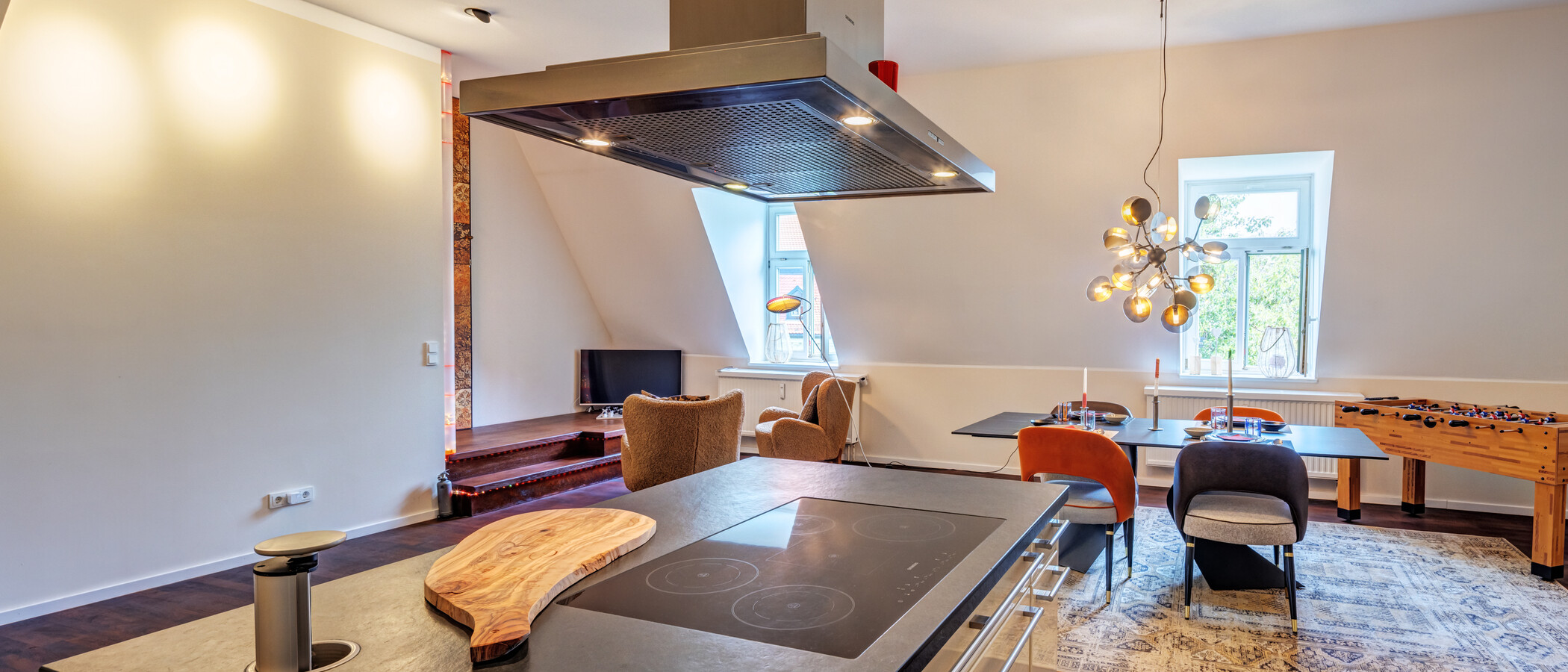 Maisonette daire München Ludwigsvorstadt 03 Mutfak 14989