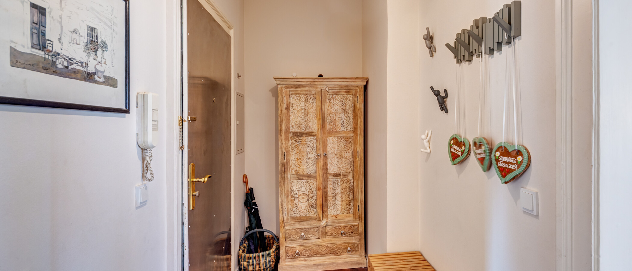 Maisonette daire München Ludwigsvorstadt 01 Koridor/koridor geçidi 14989