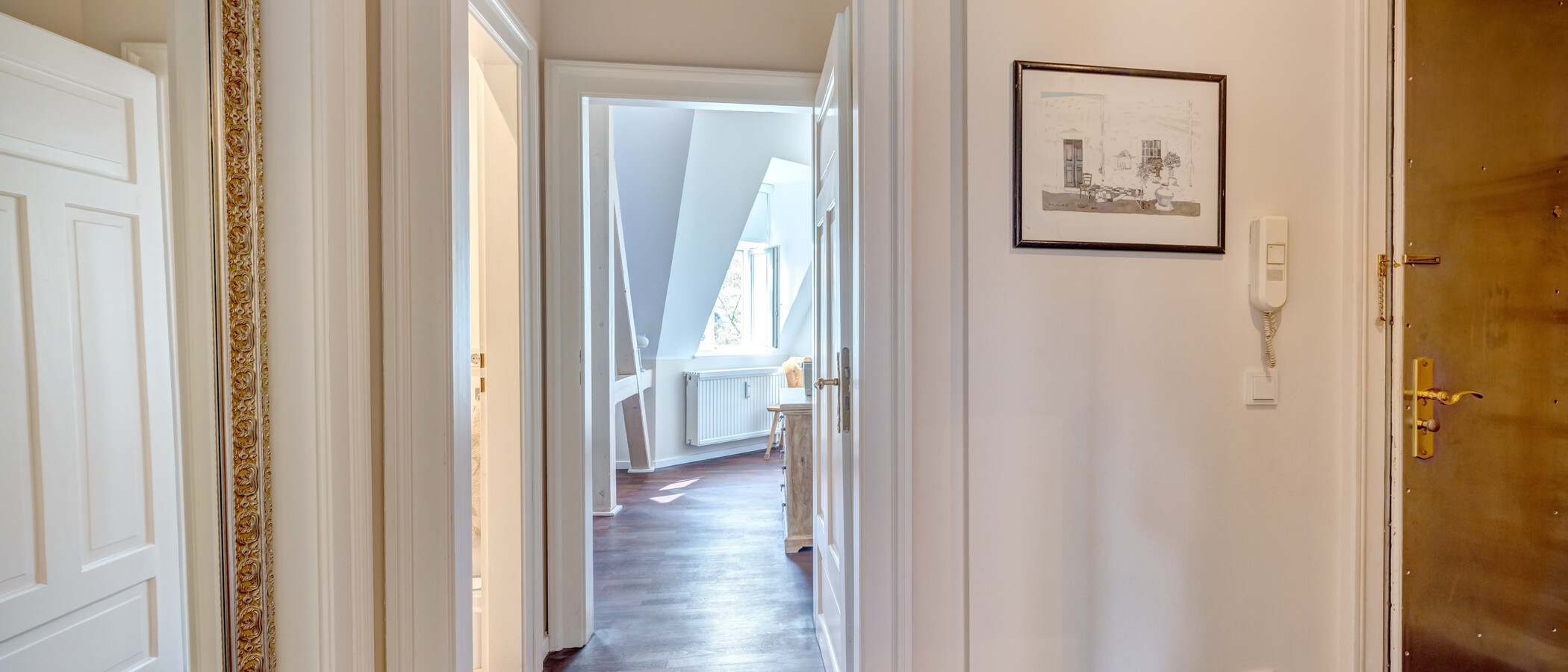 Maisonette daire München Ludwigsvorstadt 03 Koridor/koridor geçidi 14989