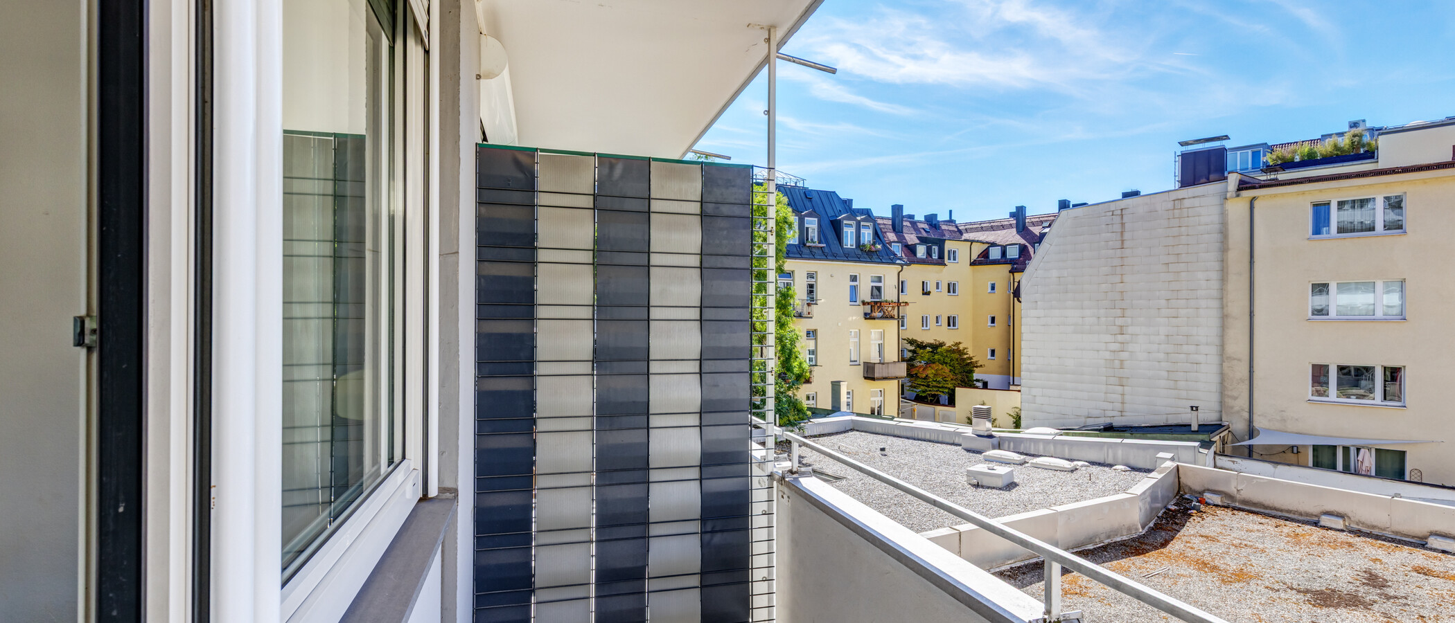 Плосък München Maxvorstadt - Universitätsviertel 01 Балкон 14992
