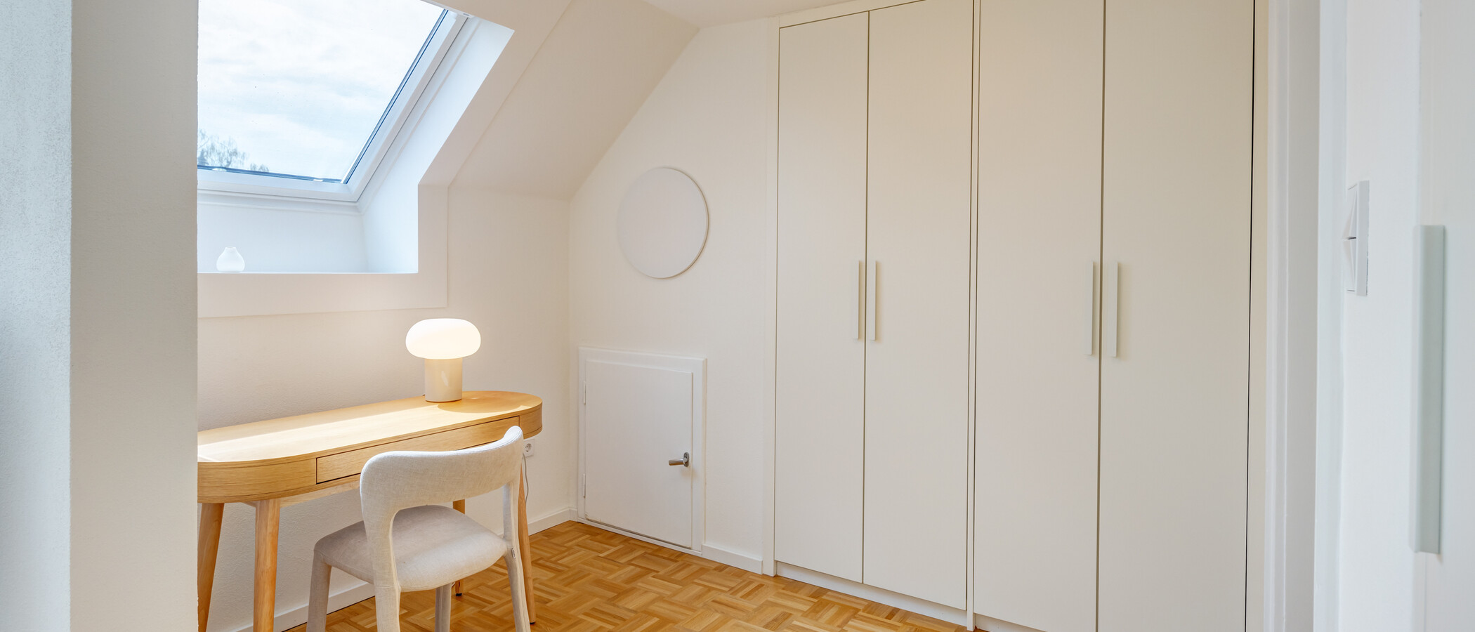 Loftsleilighet München Harlaching 01 Arbeidsområde 14993